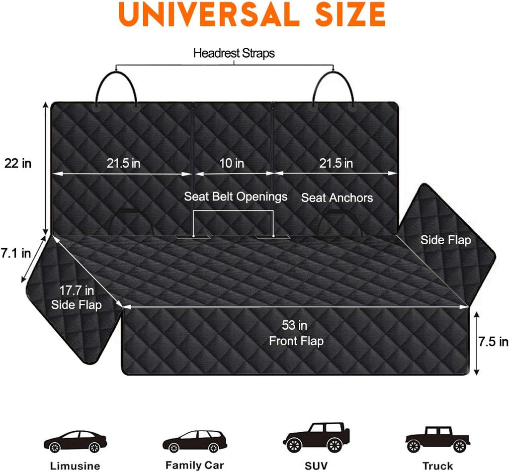 Water Proof Dog Car Seat Cover