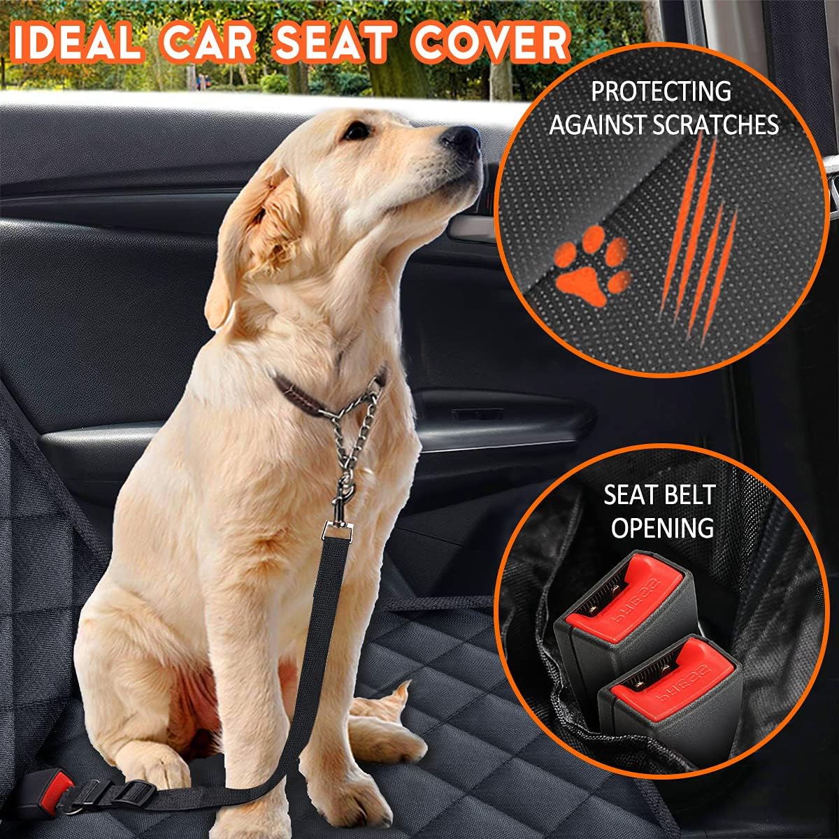 Water Proof Dog Car Seat Cover